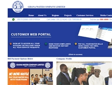 Tablet Screenshot of gwcl.com.gh